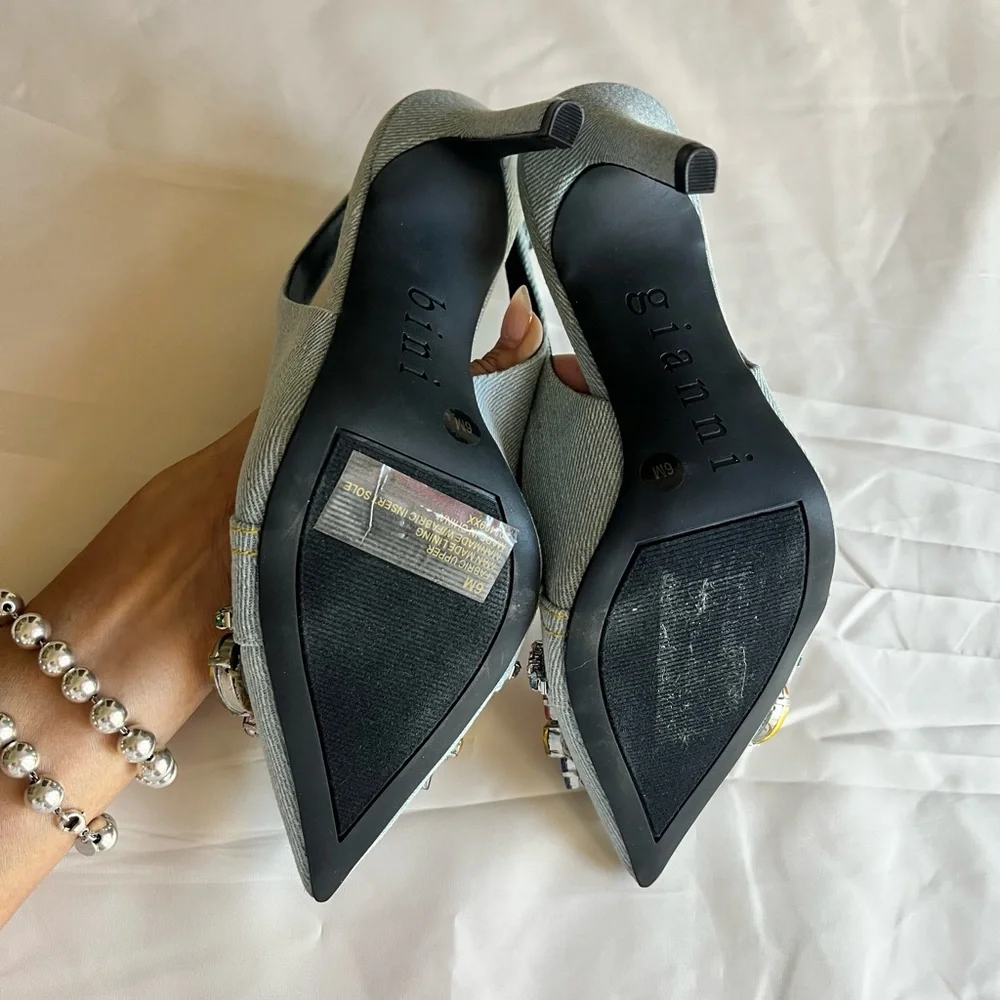 Gianni Bini ✨ Sz6 Embellish slingback ✨ - Picture 4 of 6